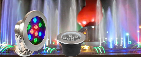 Đèn led âm nước