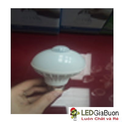 Đèn led búp cảm ứng người 5W