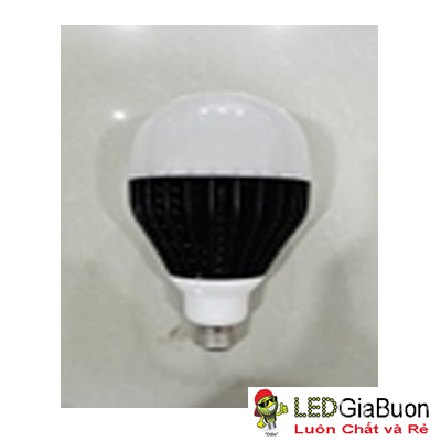 Đèn Led Búp nhôm đen
