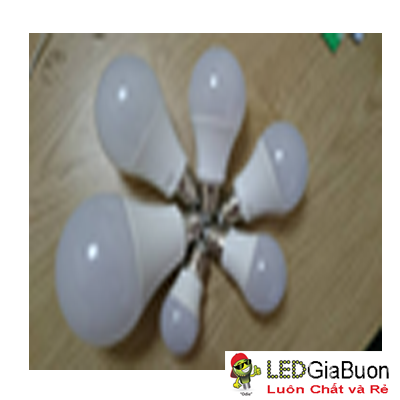 Đèn led búp tròn vỏ nhựa siêu sáng kín 005