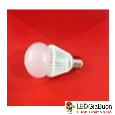 Đèn led búp tròn vỏ nhựa siêu sáng 001