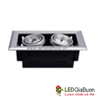 Đèn LED đôi COB hộp đen DD3