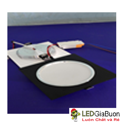 Đèn LED vuông đen DV4