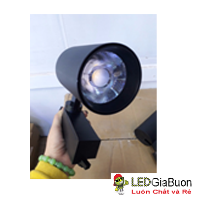 Đèn led rọi ray vỏ đen 016 cao cấp mẫu mới