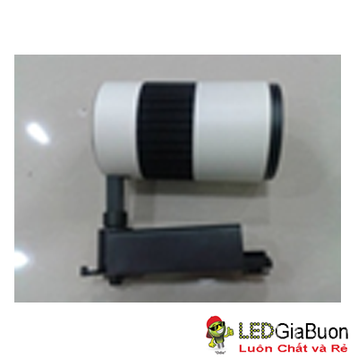 Đèn rọi ray khoang đen có kính