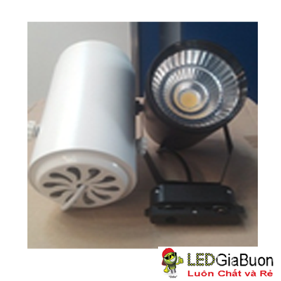 Đèn led rọi ray vỏ đen
